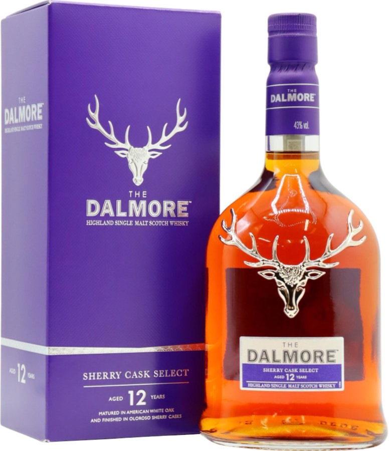 THE DALMORE 12年 シングルモルトウイスキー 750ml 自宅保管 The