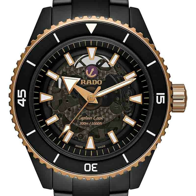 RADO Captain Cook High-Tech Ceramic ラドー キャプテン クック