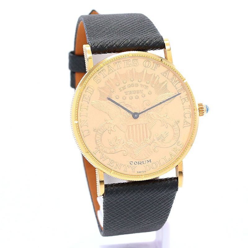 中古】CORUM COIN WATCH 1904 20 DOLLARS LIBERTY HEAD DOUBLE EAGLE