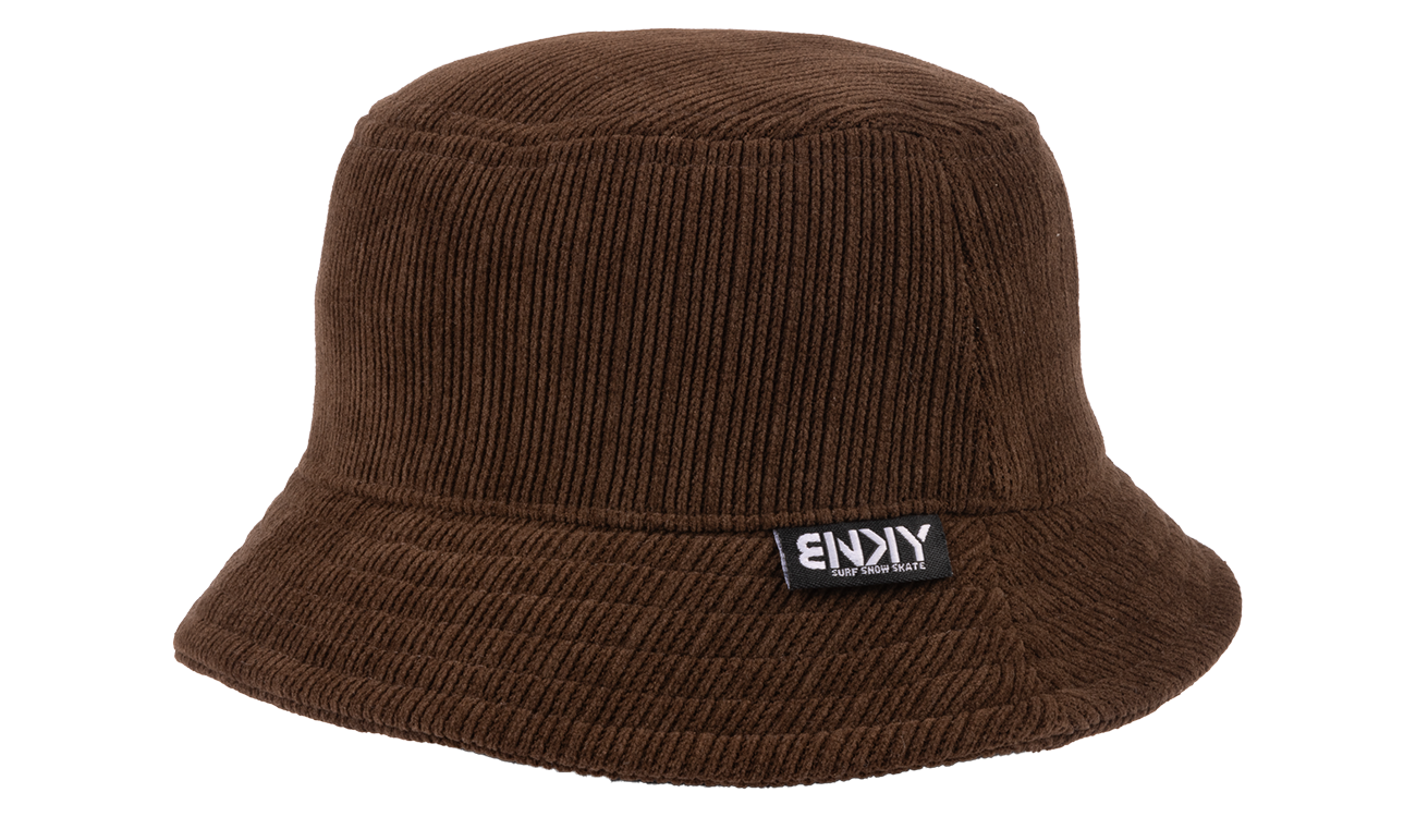 BNKY Bucket Sun Hat | Brown Cord | Cotton/Poly/Spandex | Stylish