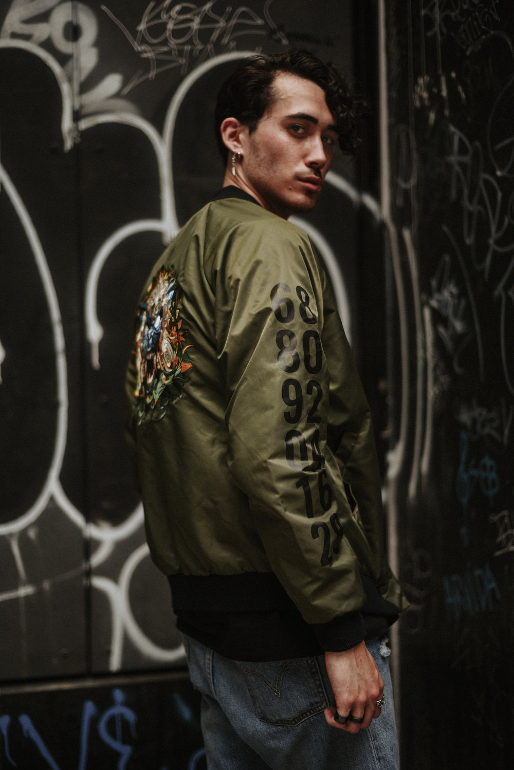 Zodiac Bomber - Monkey – Bibisama Apparel