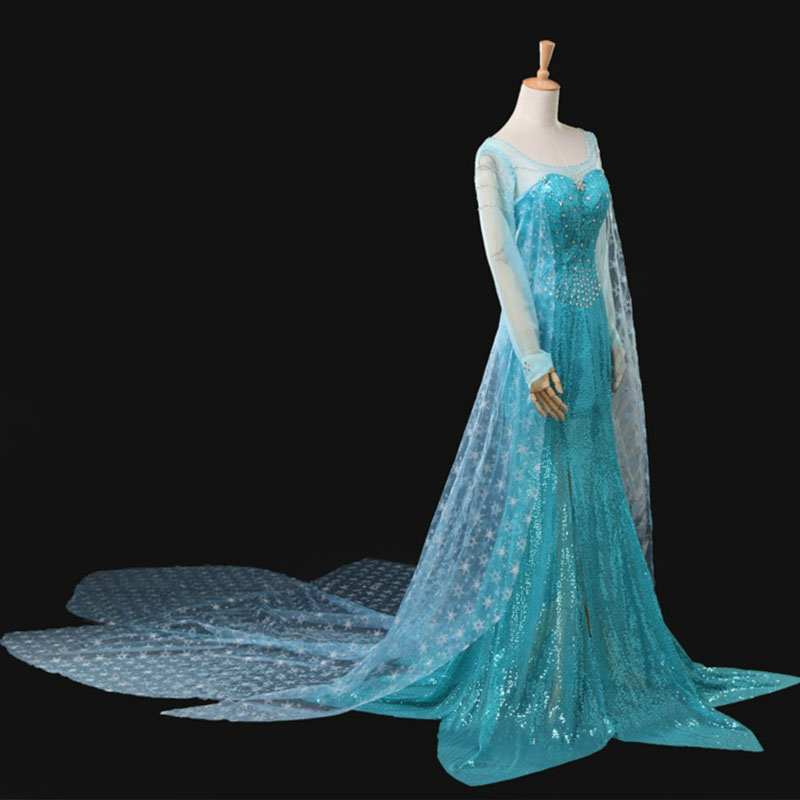 人気安いアナと雪の女王 FROZEN アナの姉 エルサ Elsa ドレス コスプレ
