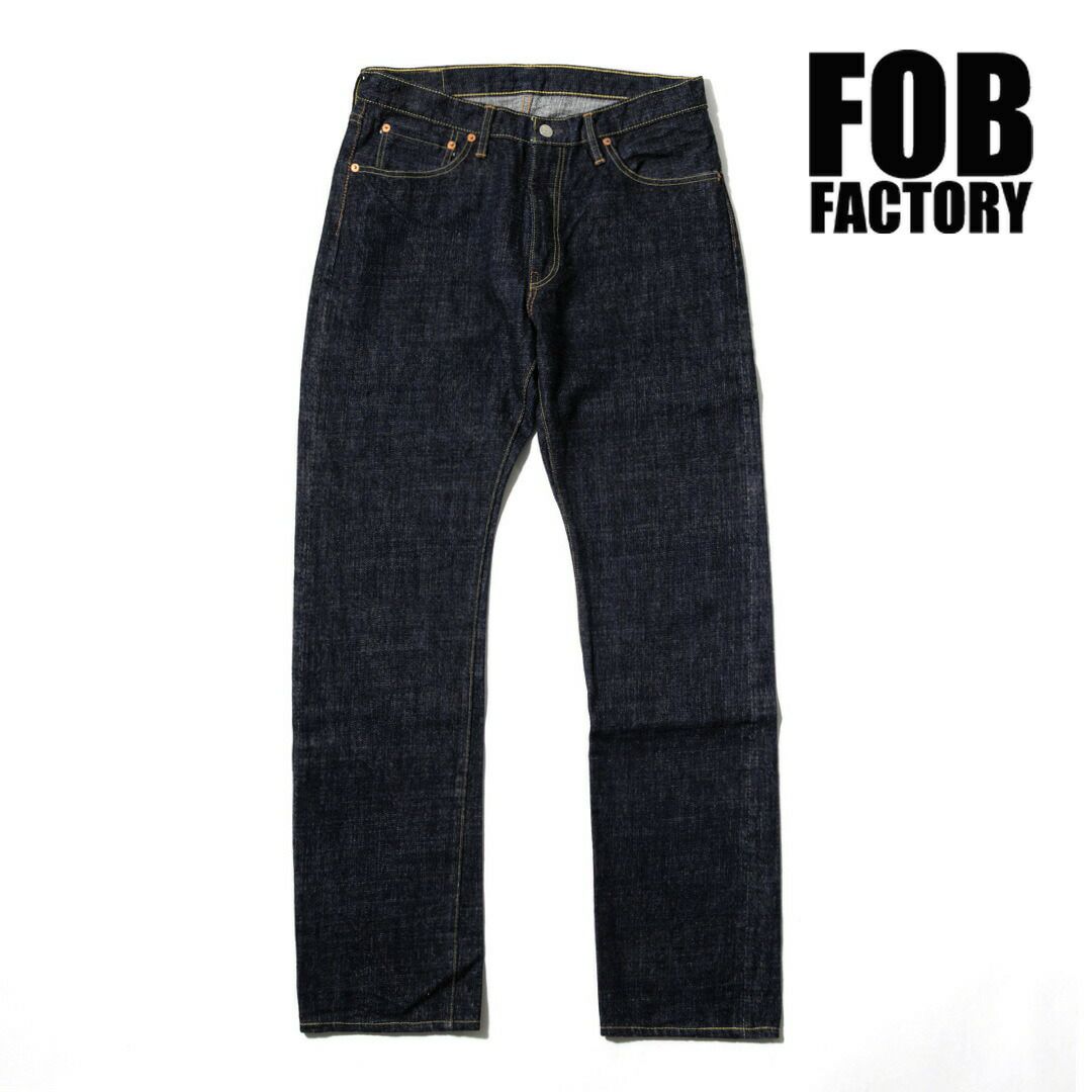 F.O.Bファクトリー FOB FACTORY/G3 セルヴィッチ デニム 5P パンツ