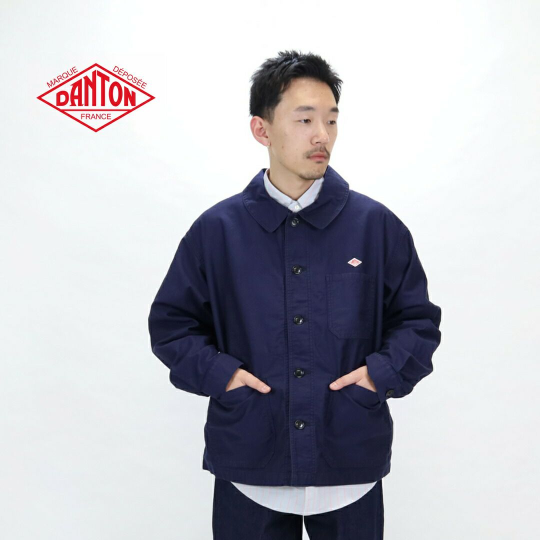 ダントン DANTON/モールスキン ワイド カバーオール ジャケット DT