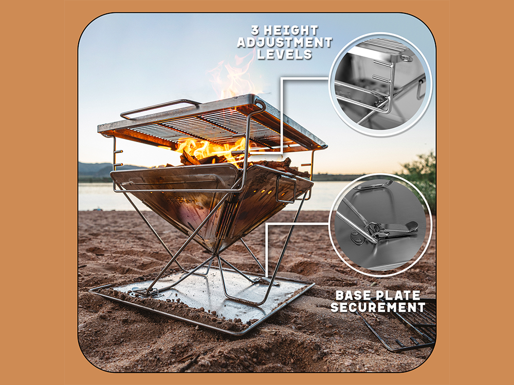 Flatpack Grill, Stove, & Pit [WINTER CLEARANCE]