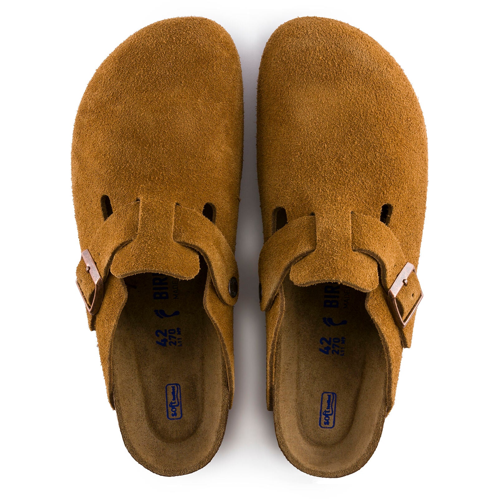 Unisex Boston Mink Suede Soft Footbed – Birkenstock Village