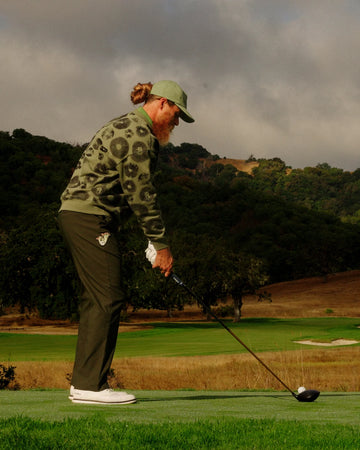 Malbon Golf Range Foraging Sweatshirt - Olive – Bisque Golf