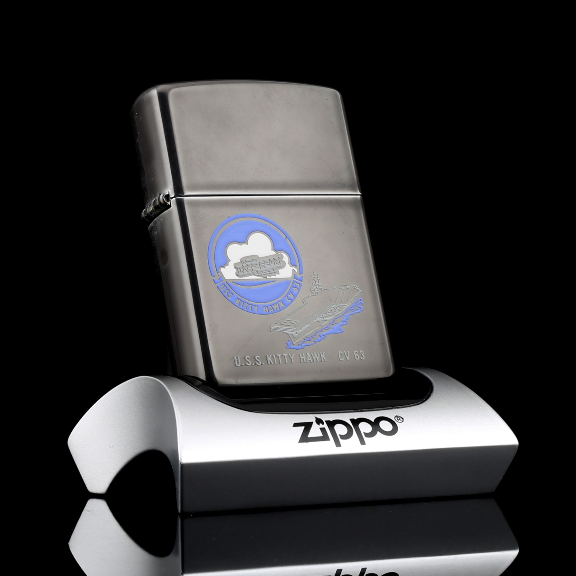 Zippo USS KITTY HAWK CV 63 1998
