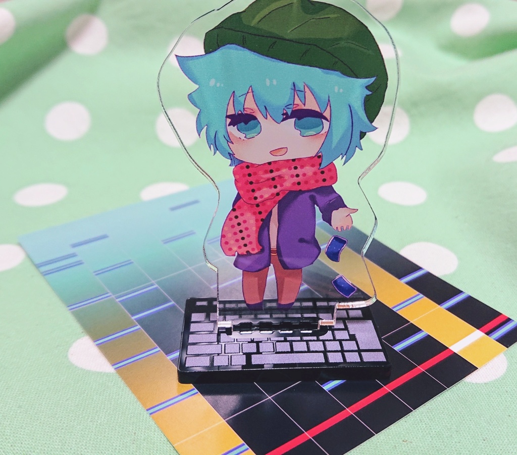 キミガシネ】ヒヨリソウ アクリルフィギュアスタンド - 依朋より - BOOTH