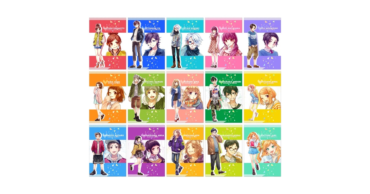 HoneyWorks HoneyWorksクリアファイルセット LIP×LIP HoneyWorksクリア