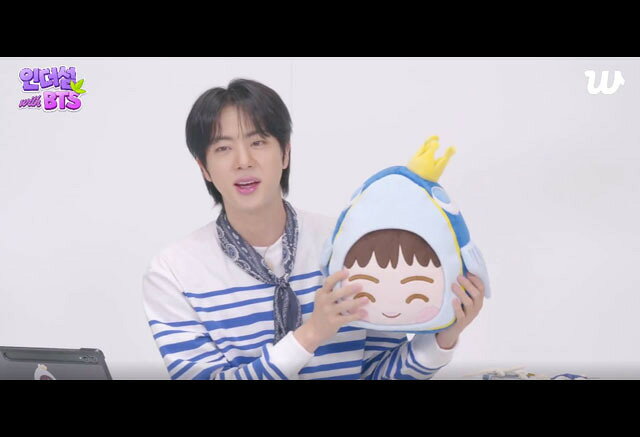 BTS・JINが「インザソム」プレイ生配信でARMYと交流♪マグロヘッドの