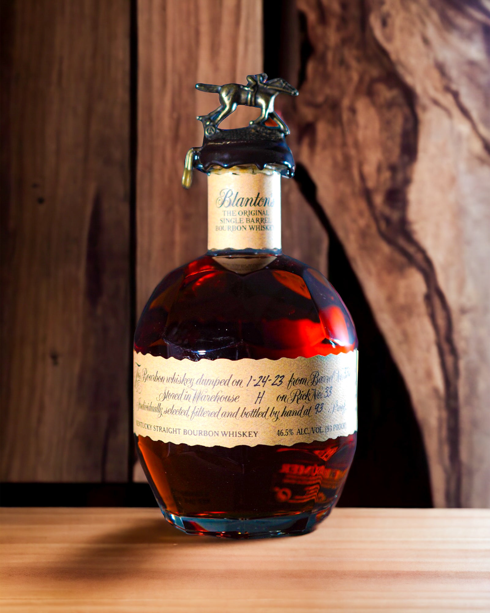 Blanton's Original Single Barrel Bourbon Premium Whiskey en