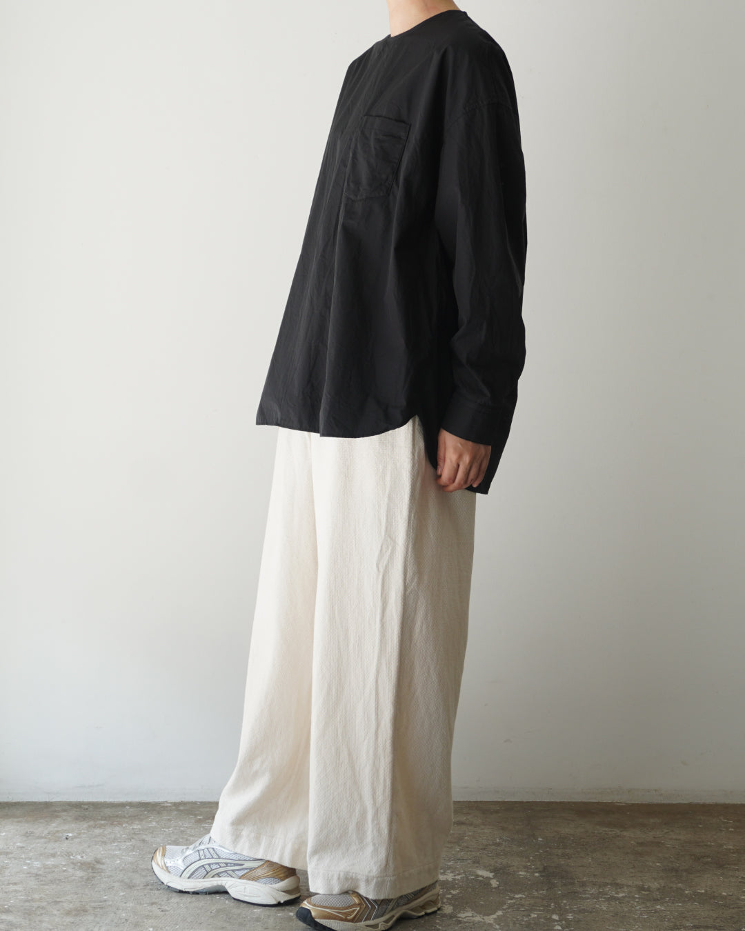 ゴーシュ コットンドビー ワイドパンツ【正規通販店】 服 通販 – bollard