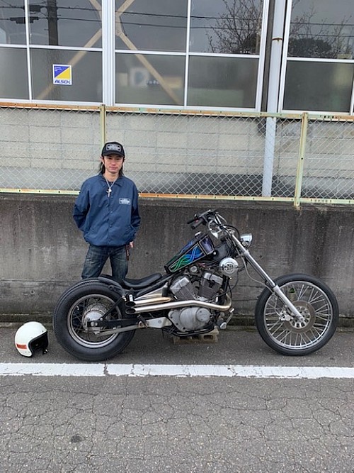 Virago250 ビラーゴ250 フロント21インチ フロント フォークジョイント