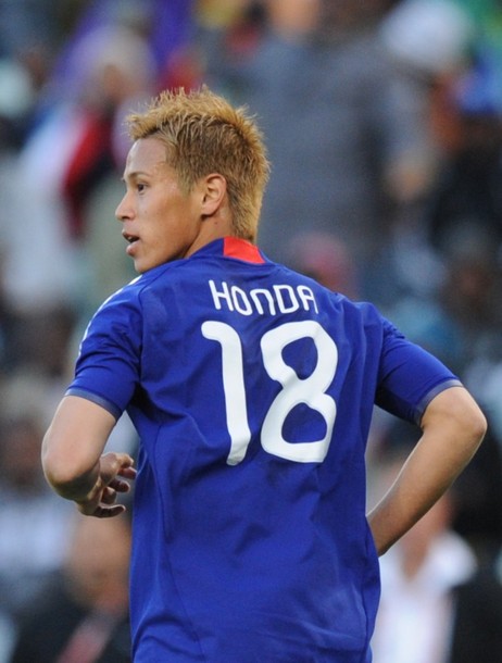 2010ワールドカップ】本田ゴール! 日本代表2010ホームユニフォームで