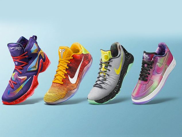 NIKE AIR FORCE 1 ASG iD カラーシフト オーロラ 期間限定販売 - nikebyyou