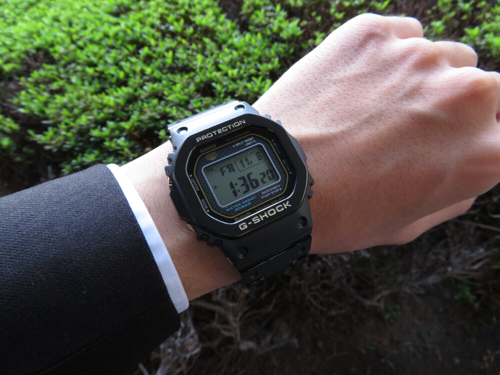 即完売モデル再入荷！ 初代G-SHOCKをチタンで再現！ G-SHOCK「GMW