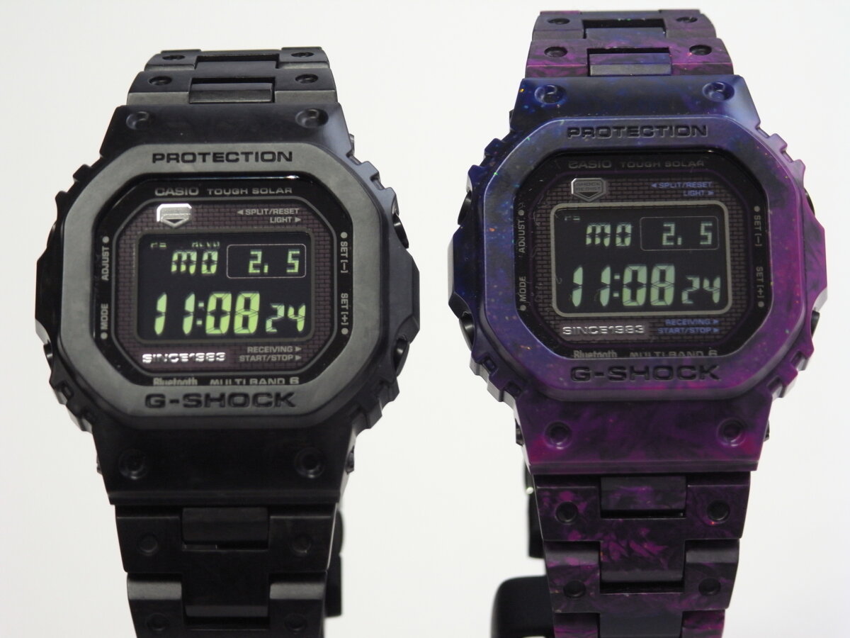 G-SHOCK 未知への挑戦 進化を彩る2つのカラー「40th Anniversary