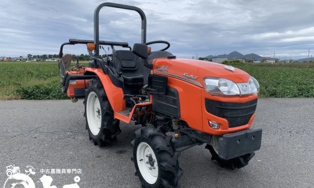 中古農機具 － 【117h】KB17XF クボタ トラクター kingbull 自動水平