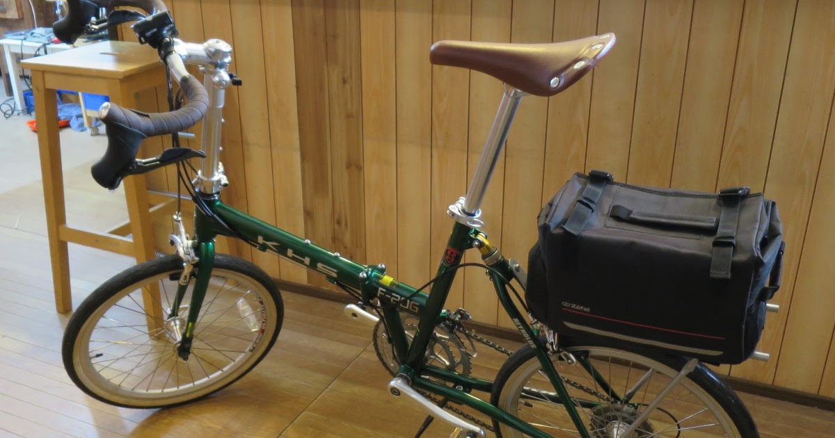 KHS キャリアとバッグの相性 | 旅する自転車®︎ ドライジーネ｜福岡