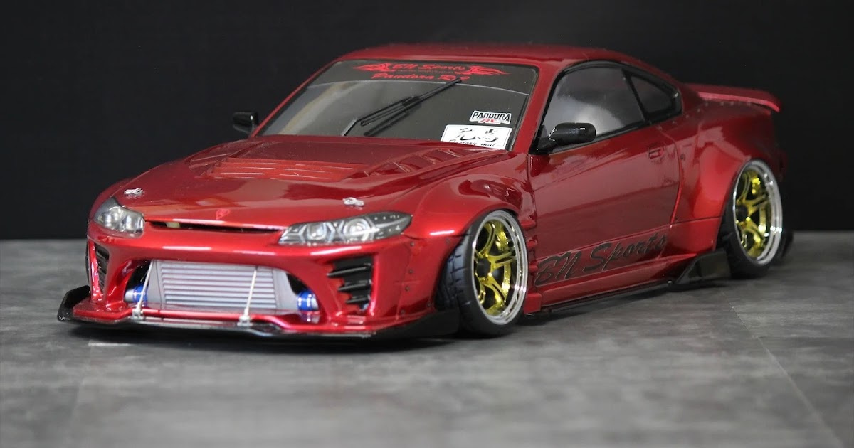 パンドラRC「NISSAN シルビアS15 BLS BN-Sports ボディ」作例公開