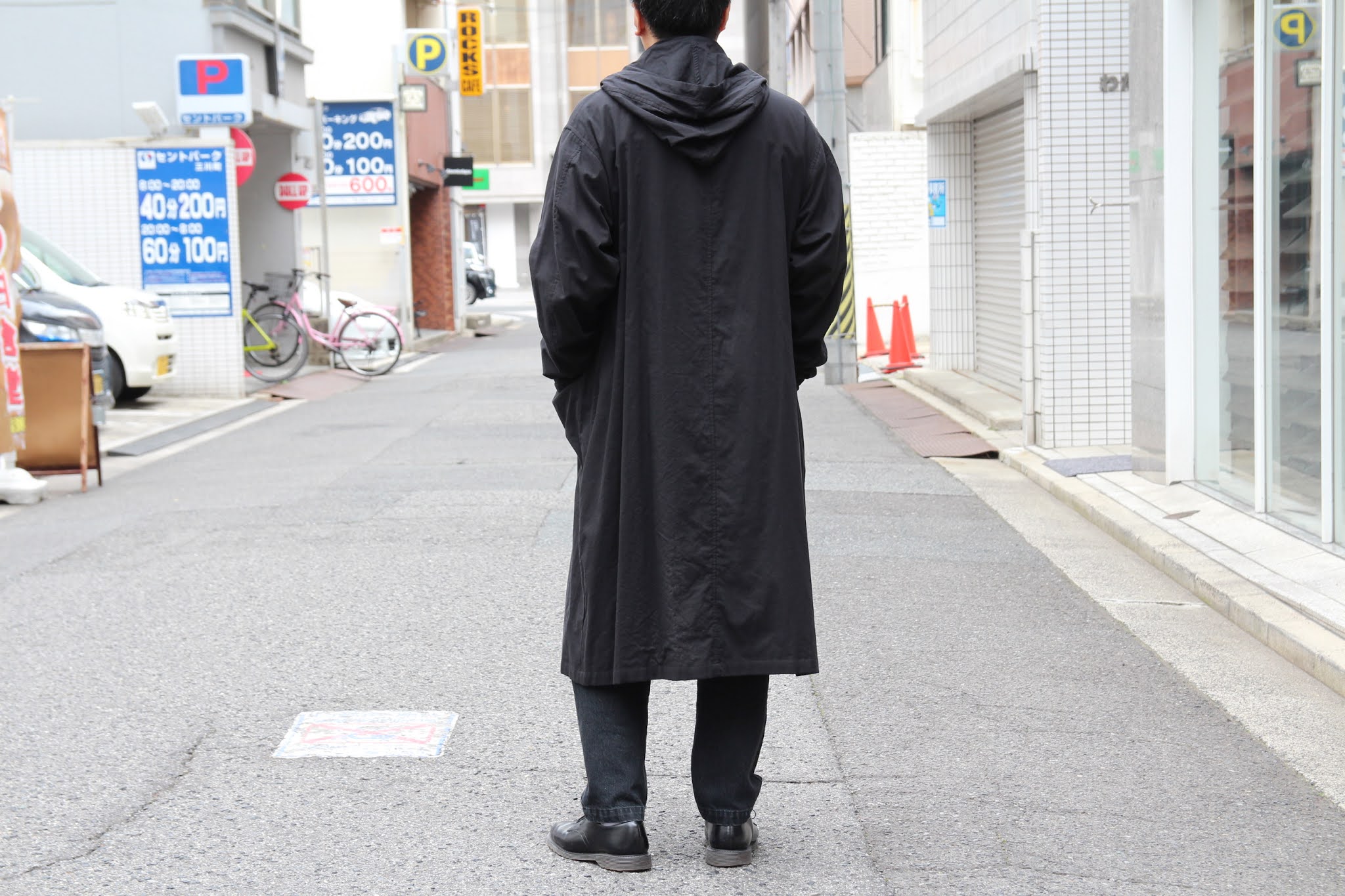 stein / シュタイン 「OVERSIZED LAYERED HOODED COAT」 - input staff