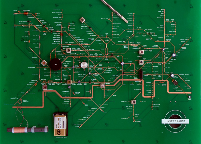 Going Underground's Blog: The tube map - as a radio circuit board