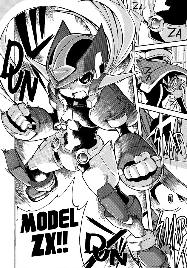 Rockman Corner: Mega Man ZX Manga Preview