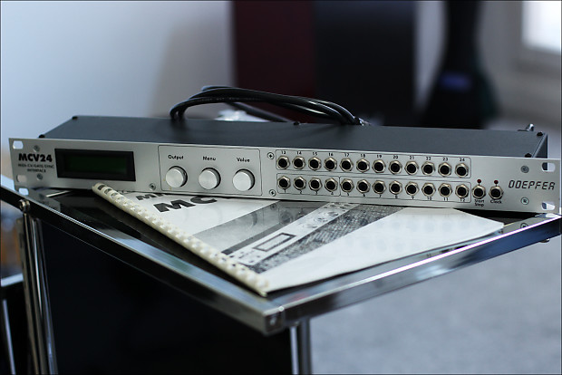 MATRIXSYNTH: Doepfer MCV24 MIDI-to-CV/Gate/Sync Interface