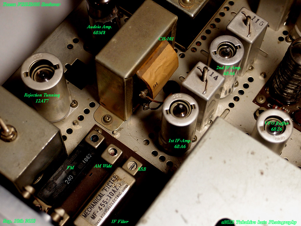 Radio Experimenter's Blog: 【HAM】Repair the FRDX-400 Receiver
