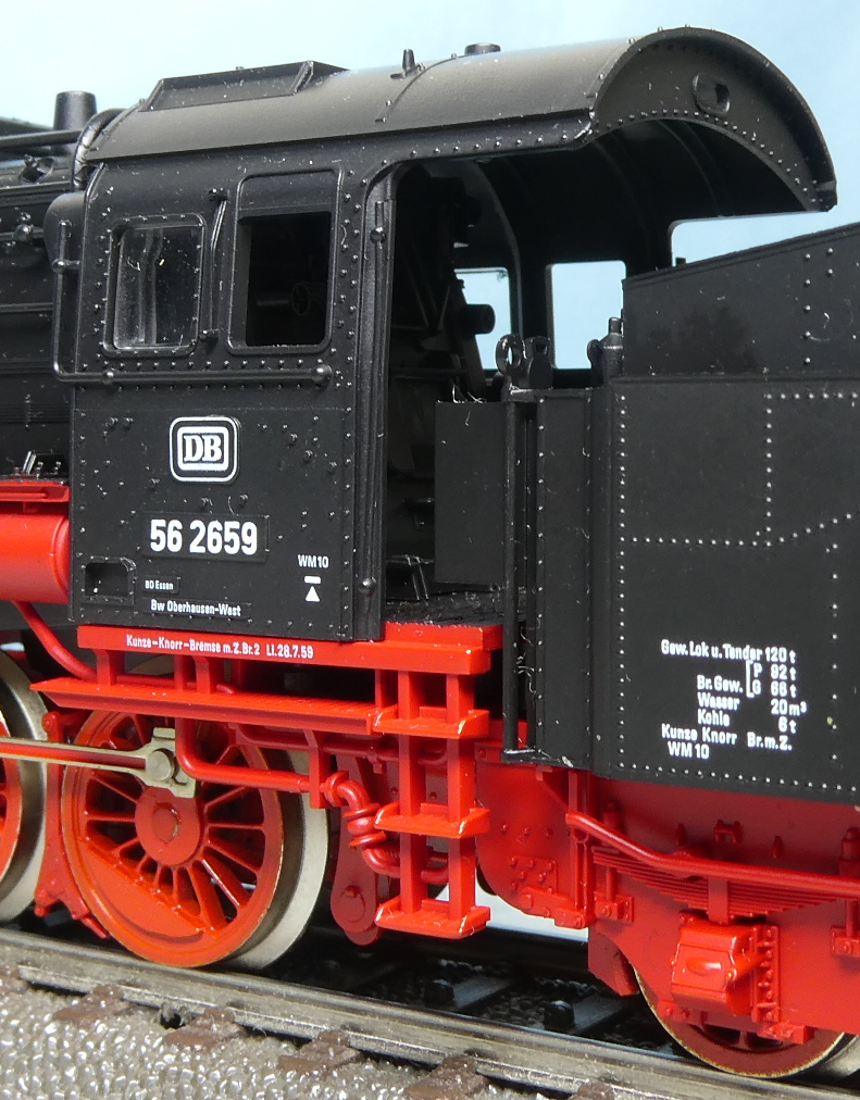 ドイツ連邦鉄道 DB 貨物用テンダ式蒸気機関車 BR 56.20-29 2659号機