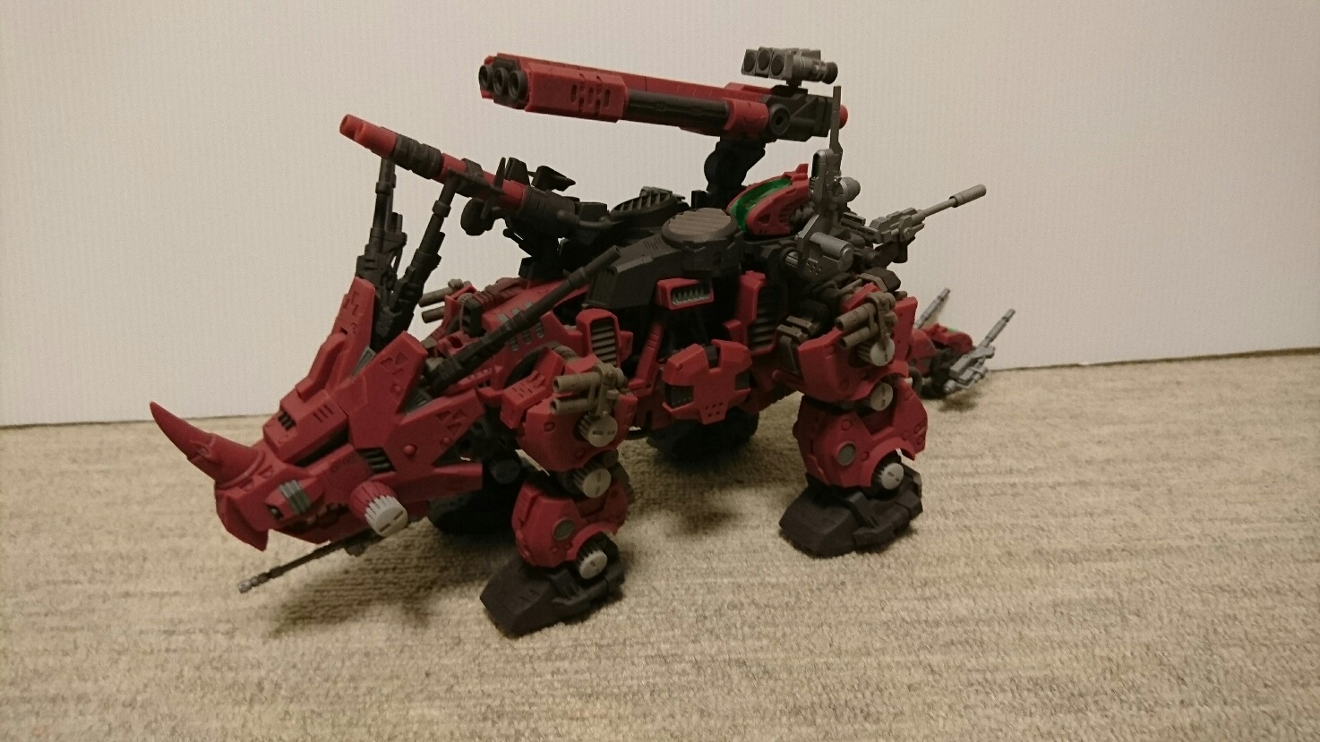 kumaの模型趣味: レッドホーンの製作 HMMゾイド