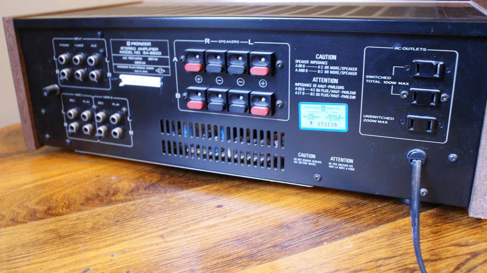 Pioneer パイオニア プリメインアンプ SA-6800II PIONEER プリメイン