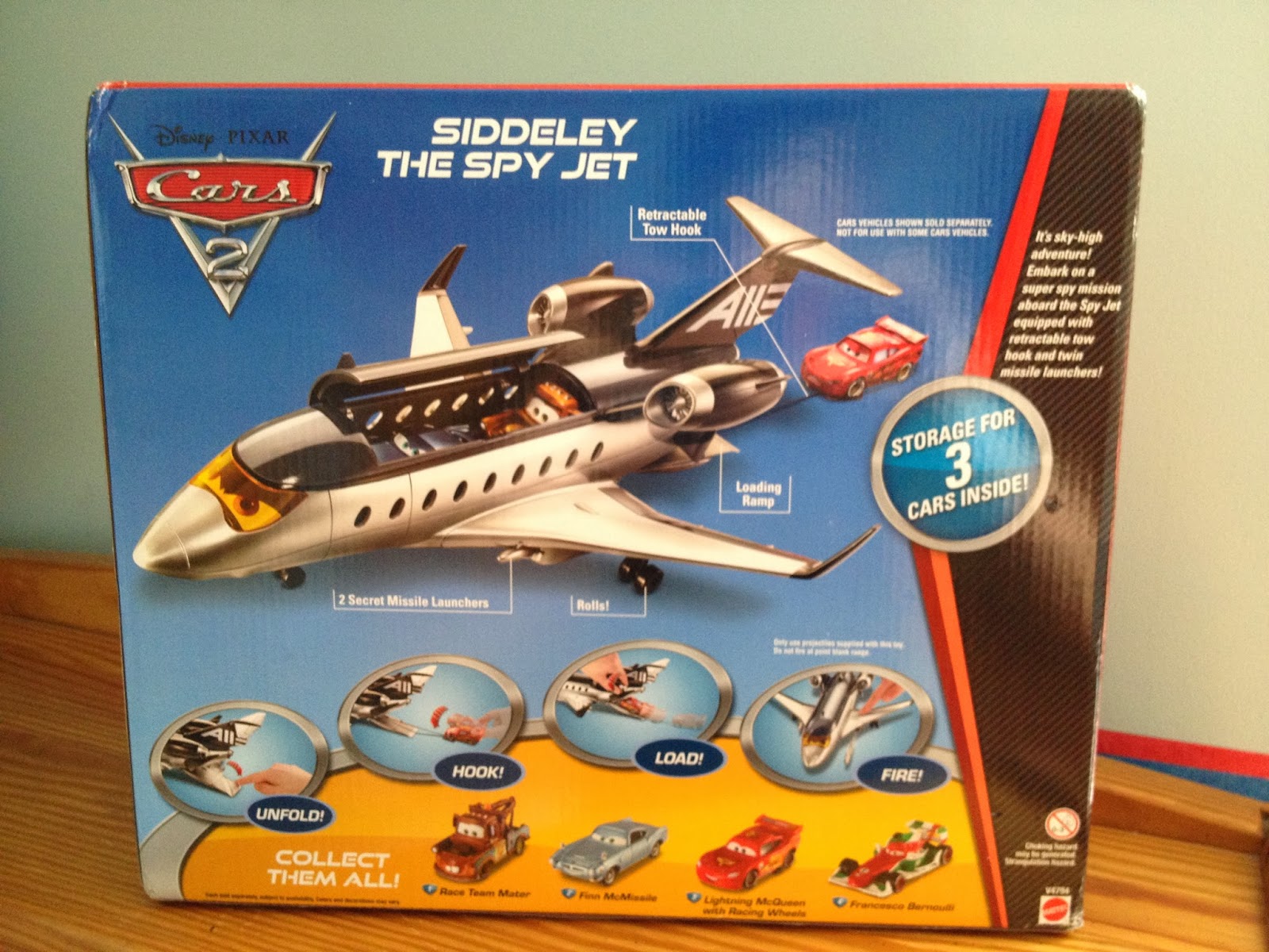 Dan the Pixar Fan: Cars 2: Siddeley the Spy Jet