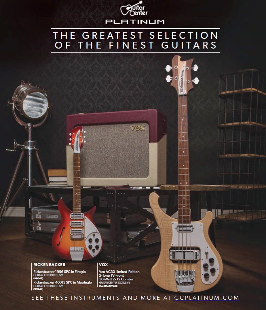 Rickenbacker ビートルズ使用器を意識したギター／ベースを24本ずつ