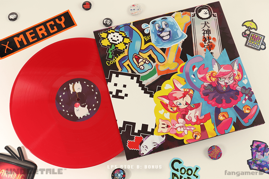 UNDERTALE • Complete Vinyl Soundtrack Box Set • 5xLP – Black