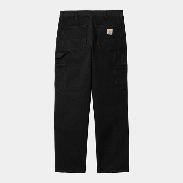 Carhartt WIP Double Knee Pant Black Aged Canvas – Black Sheep