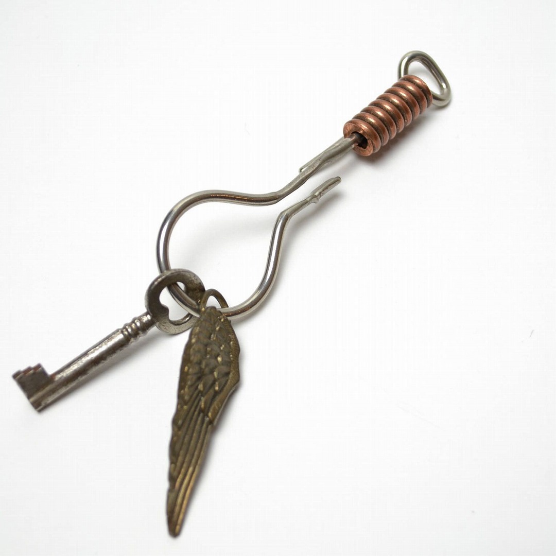 BLACK SIGN Main Lodge / Hang Noose Key Chain / Stainless×Copper