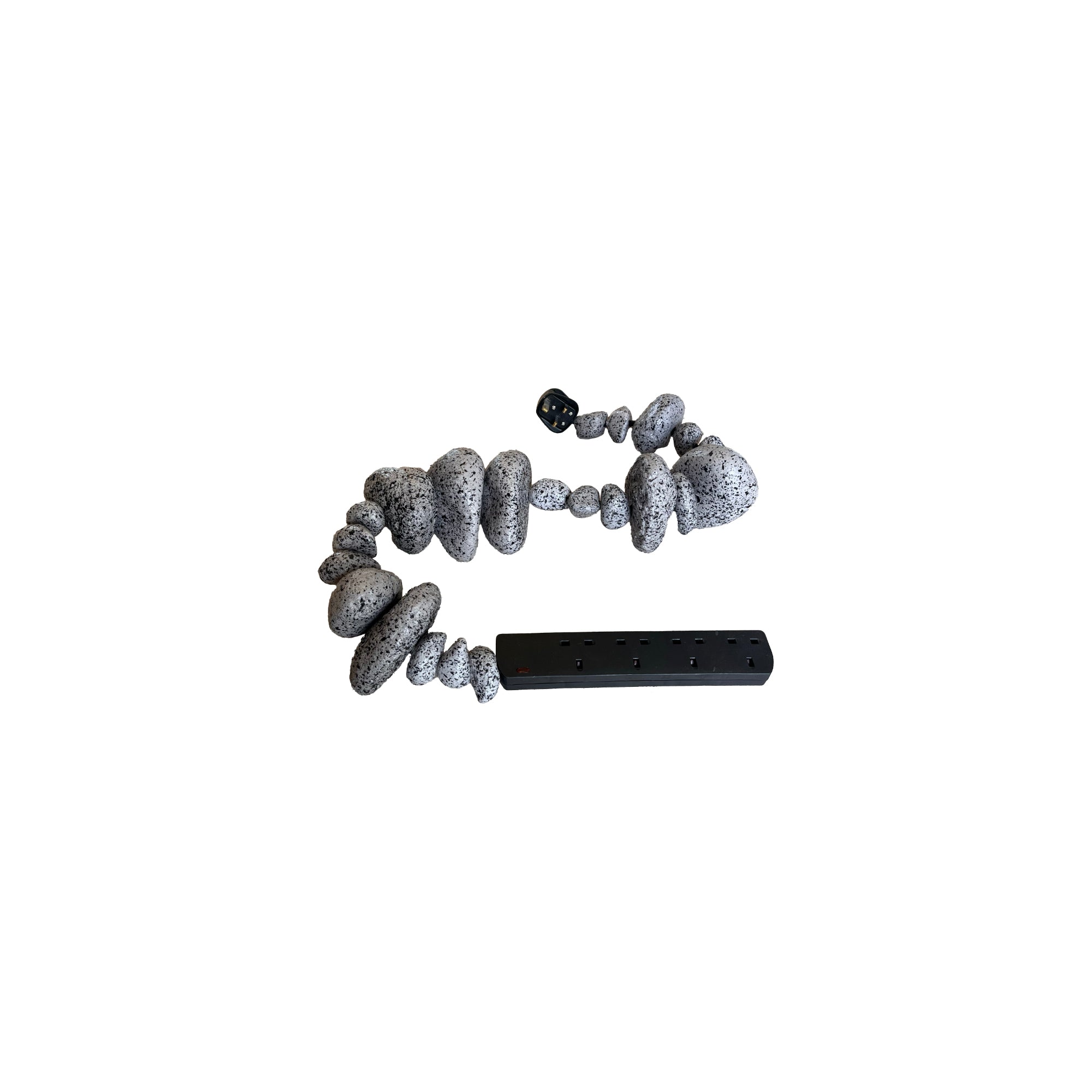 Nº26 Multiplug Artificial Stones Grey, Black 1.1m – BLESS