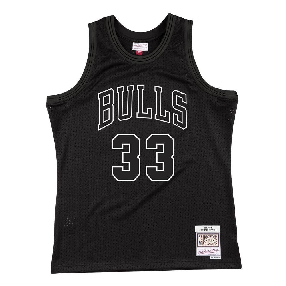 Mitchell & Ness Chicago Bulls #33 Scottie Pippen White Logo