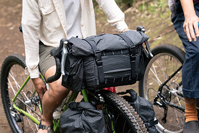Handlebar Bag ADV - FAIRWEATHER BIKE BAG CATALOG || BLUE LUG