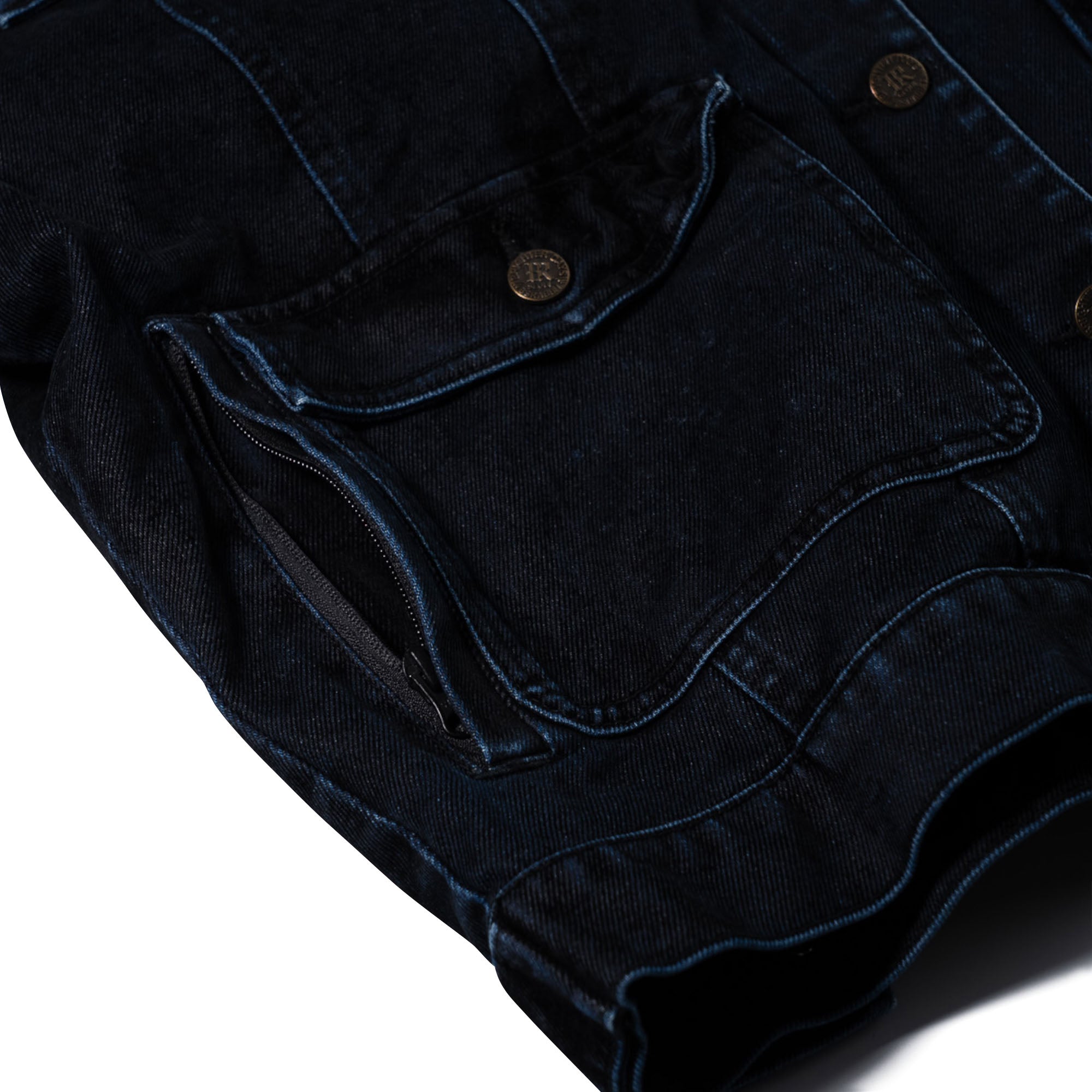 2526FW BSRABBIT Dsxbs Wax Real Denim Wide Work Jacket Worn