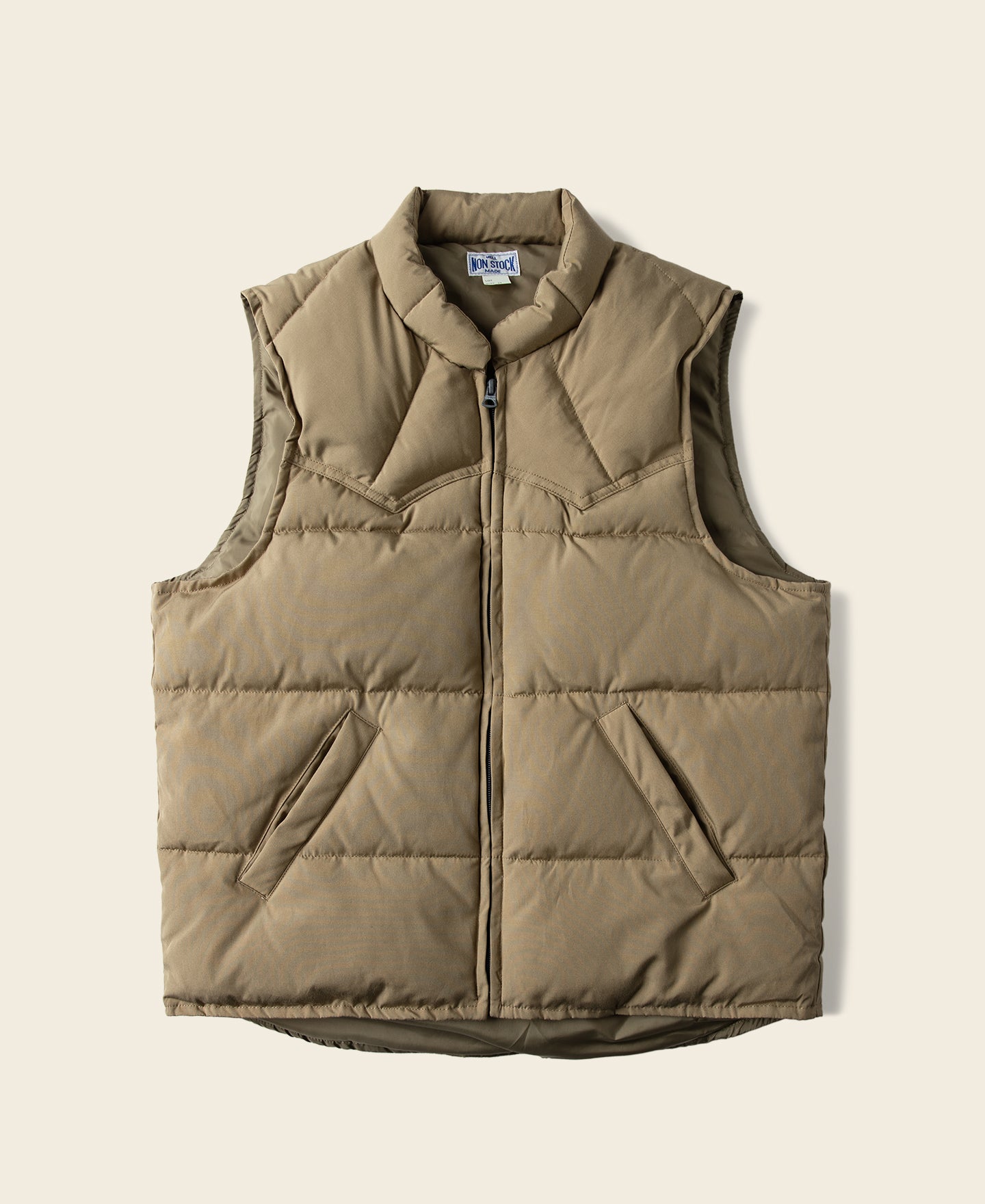 1970s Vintage Men Warm Quilted Padded Vest | Bronson – Bronson Mfg