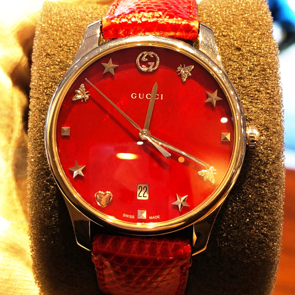 GUCCI(グッチ)の腕時計の電池交換ならBROOCH時計修理工房浅草店へ
