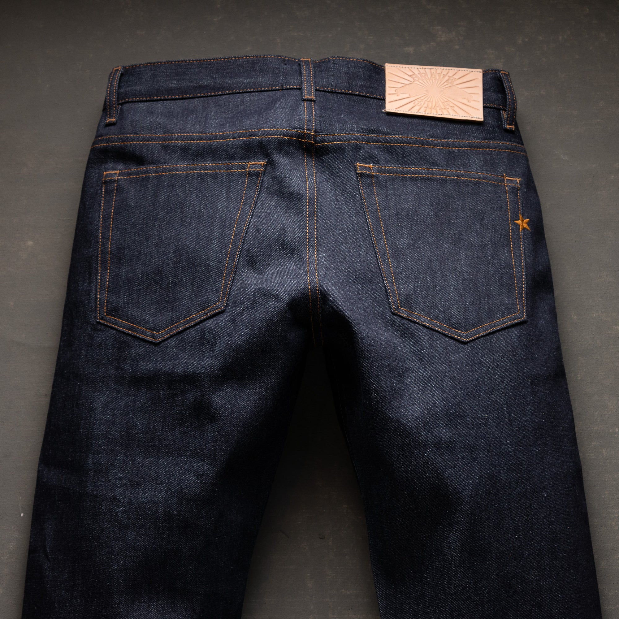 Slim Straight 13oz Witness Cone Mills Selvage Denim - Brave Star