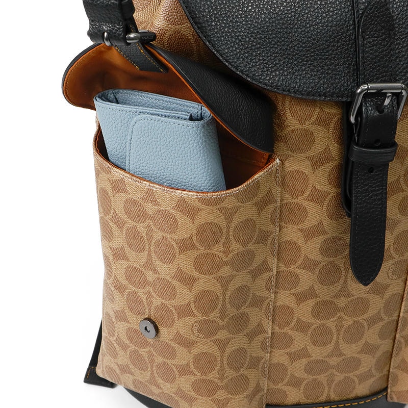 Brandol / COACH コーチ リュックサック シグネチャー キャンバス