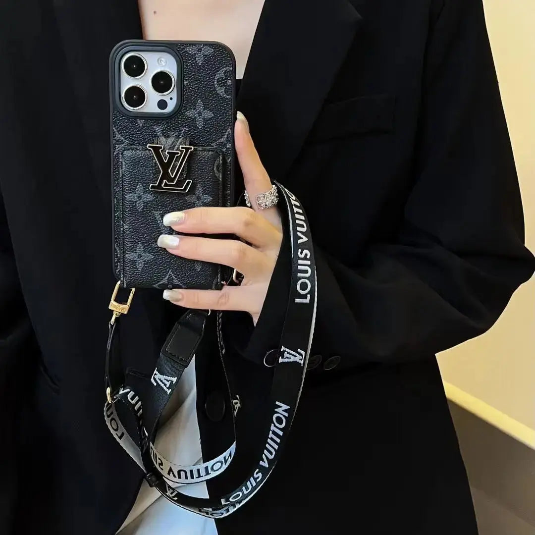 Louis Vuitton iPhone 17 Pro Max Case With Cardholder and Strap