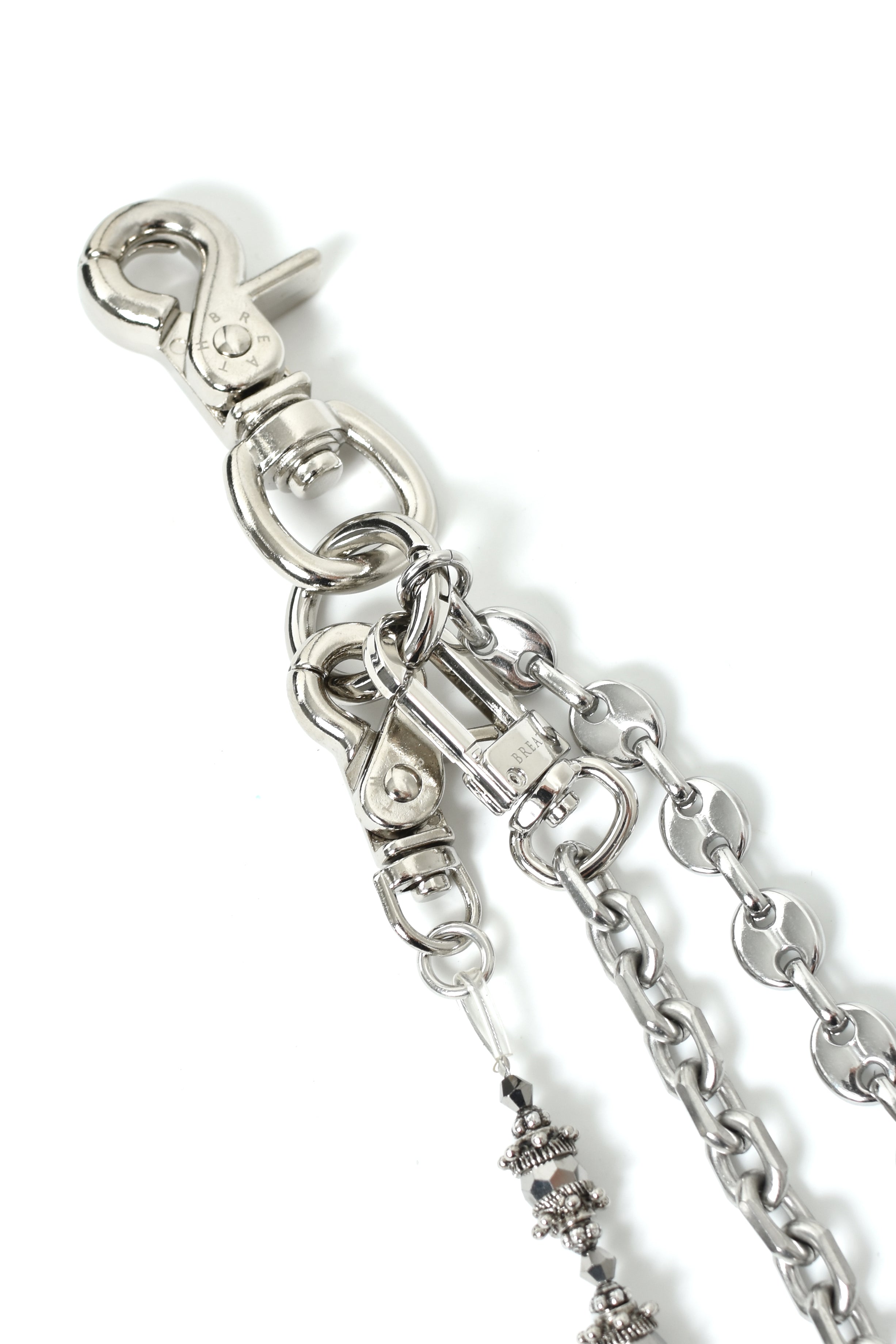 BH TRIPLE WALLET CHAIN / SILVER – BREATH - サイズ 全長(cm) OS 83