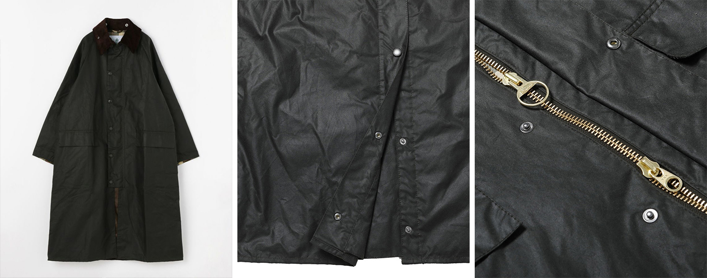 オーバーサイズ バーレー(ワックスド コットン)(MEN) 全1色 | BRITISH MADE