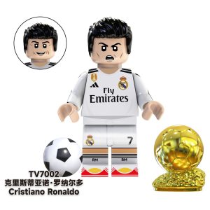 Sport Soccer Cristiano Ronaldo TV7002 Minifigures - Brixtoy